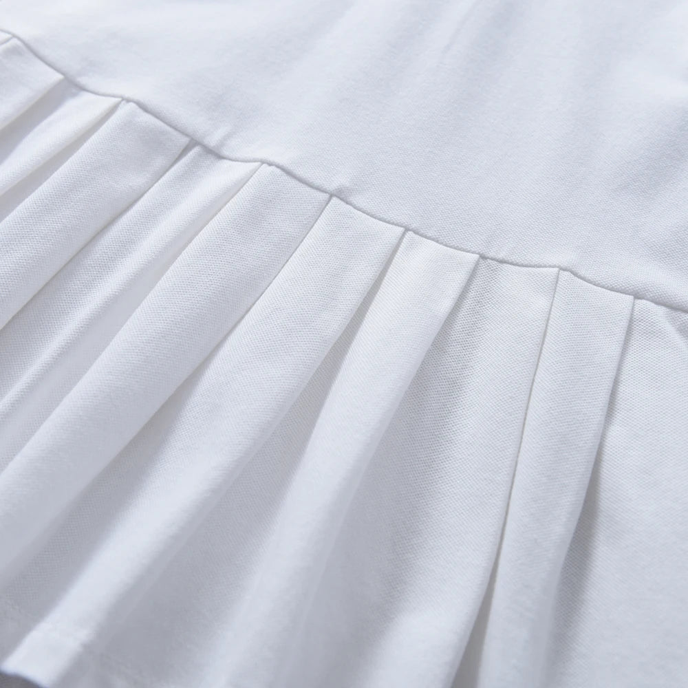 Robe Jaune Été en Coton pour Fille