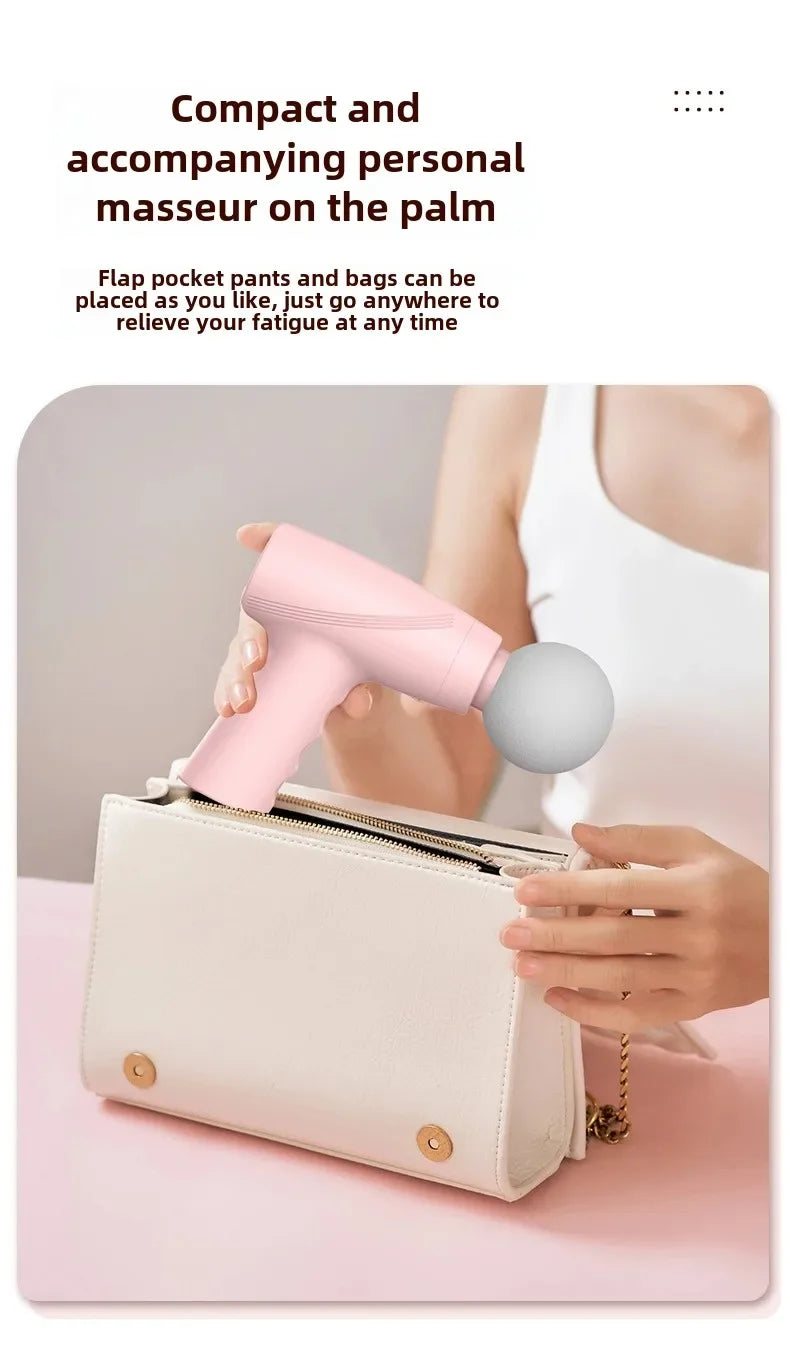 Mini pistolet de massage portable