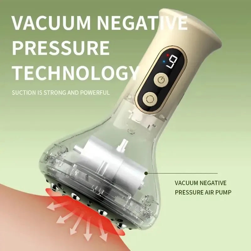 Masseur Ventouse Électrique Gua Sha Rechargeable