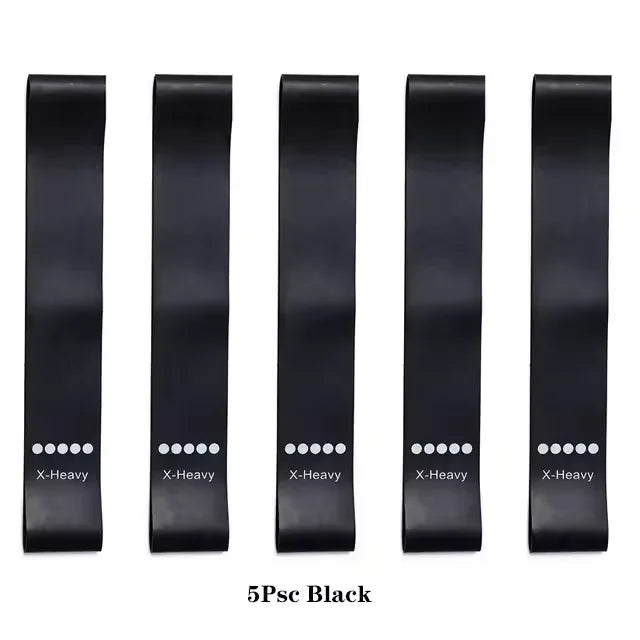 Lot de 5 bandes de résistance élastiques