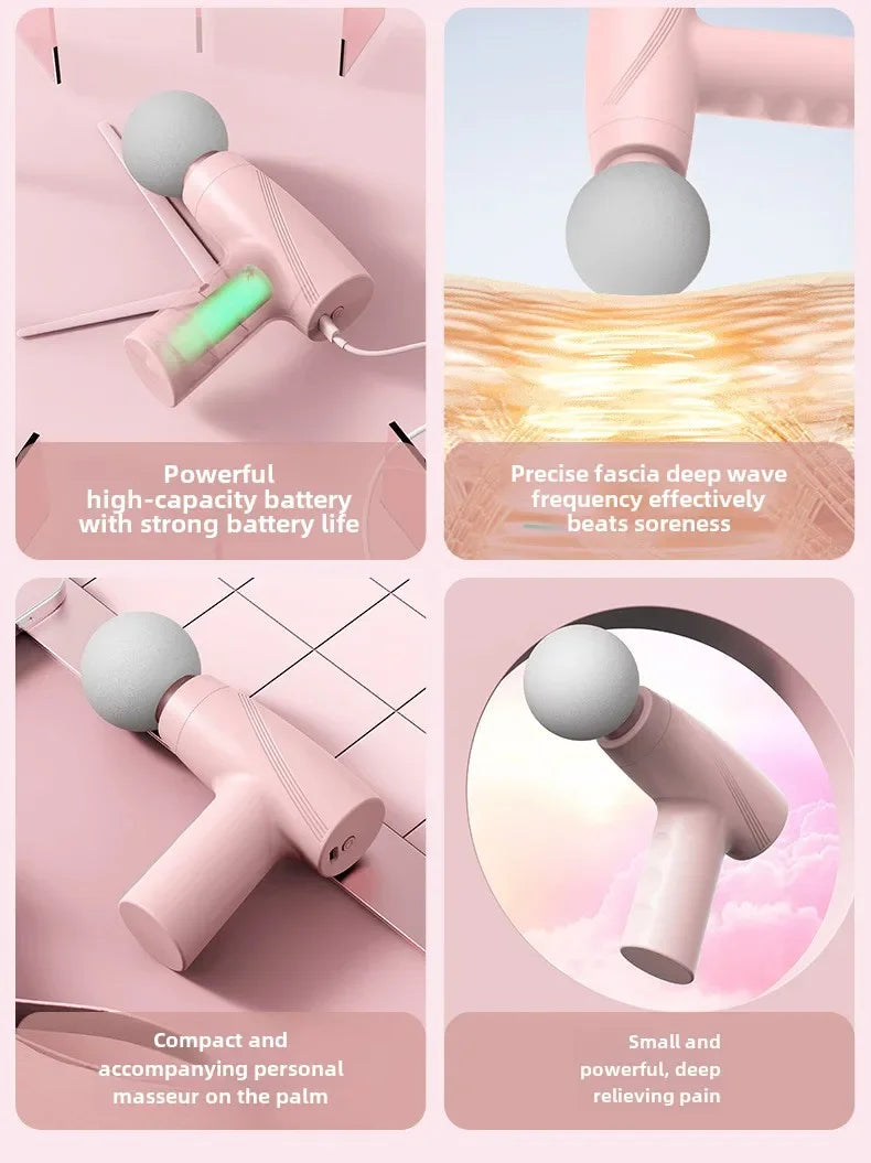 Mini pistolet de massage portable