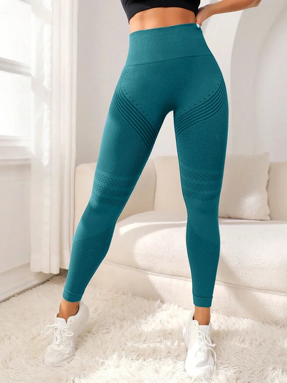 Legging Fitness Taille Haute Push-Up Femme