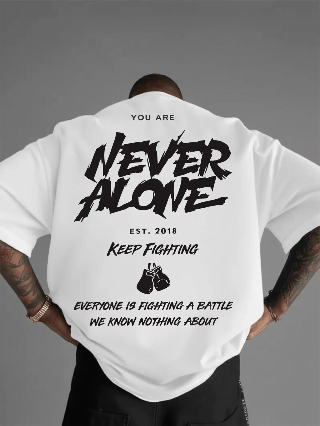 T-shirt Homme Motivation Boxe