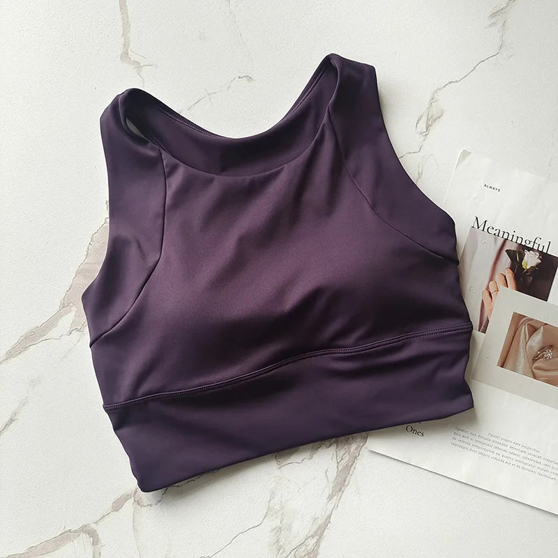 Brassière de Sport Sans Couture Femme