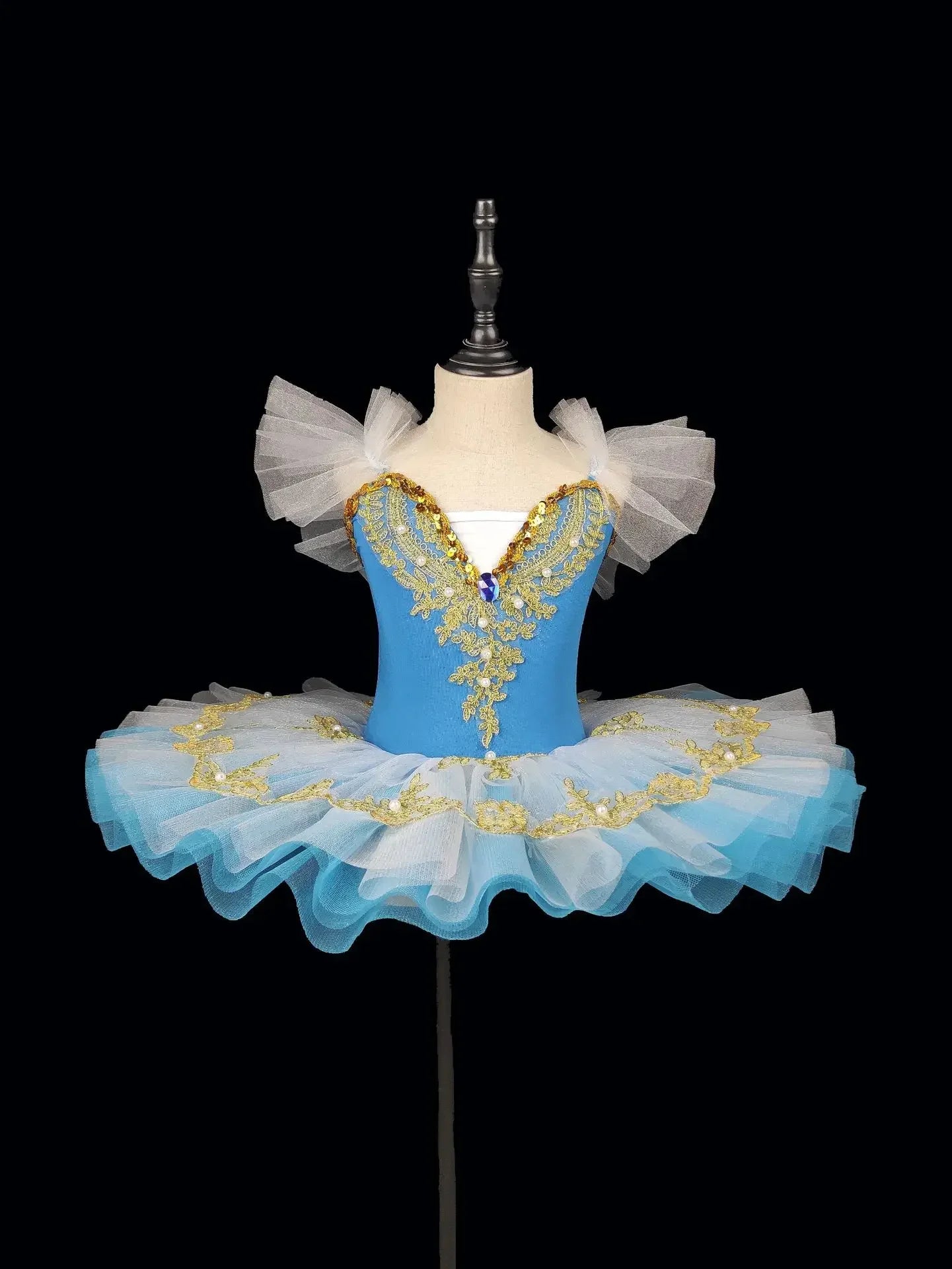 Robe Tutu de Danse Élégante pour Fille