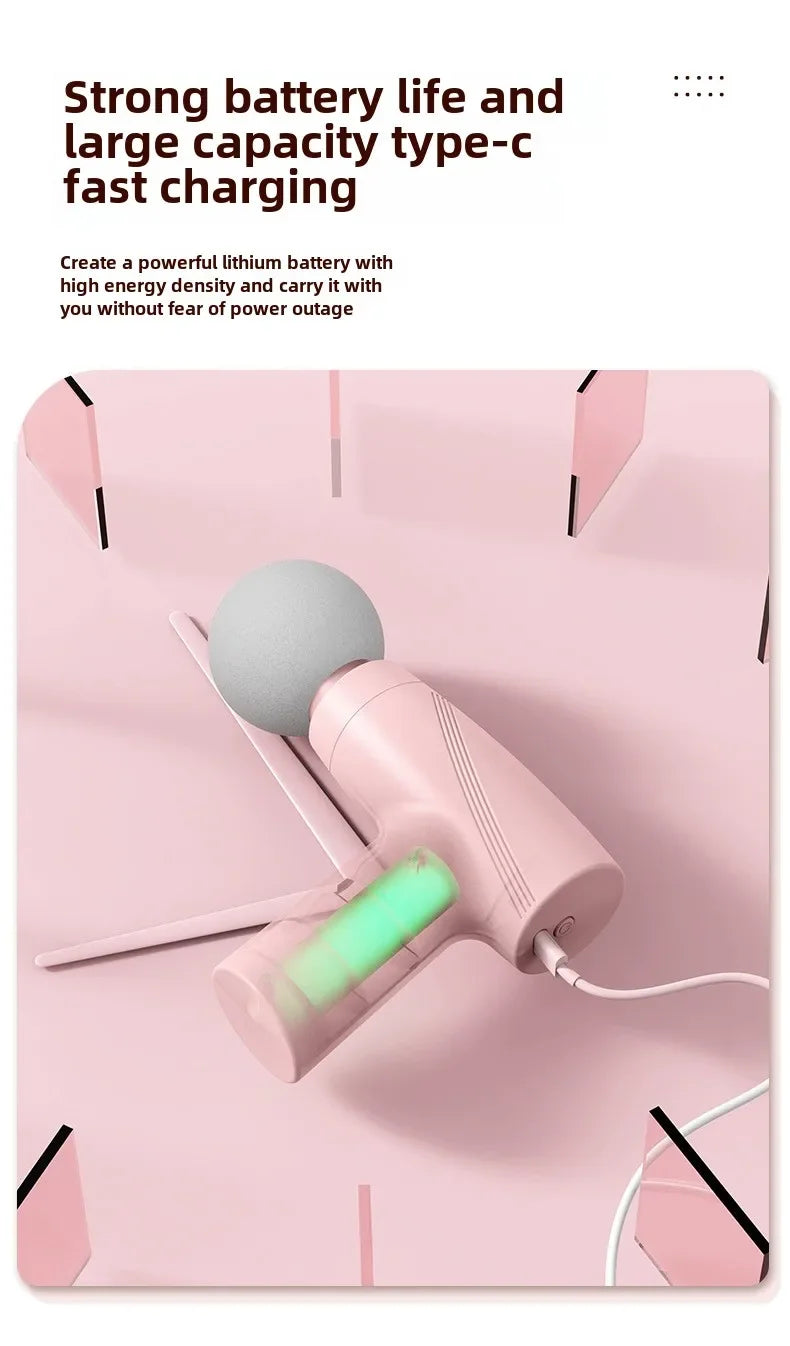 Mini pistolet de massage portable