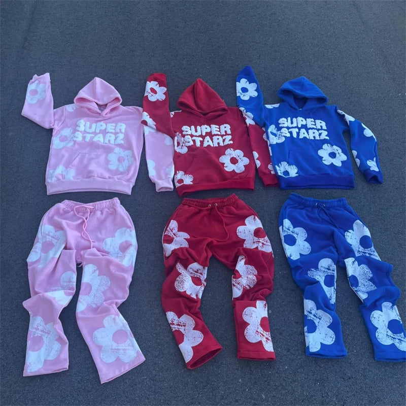 Sweat à Capuche Y2K Harajuku Imprimé Lettres