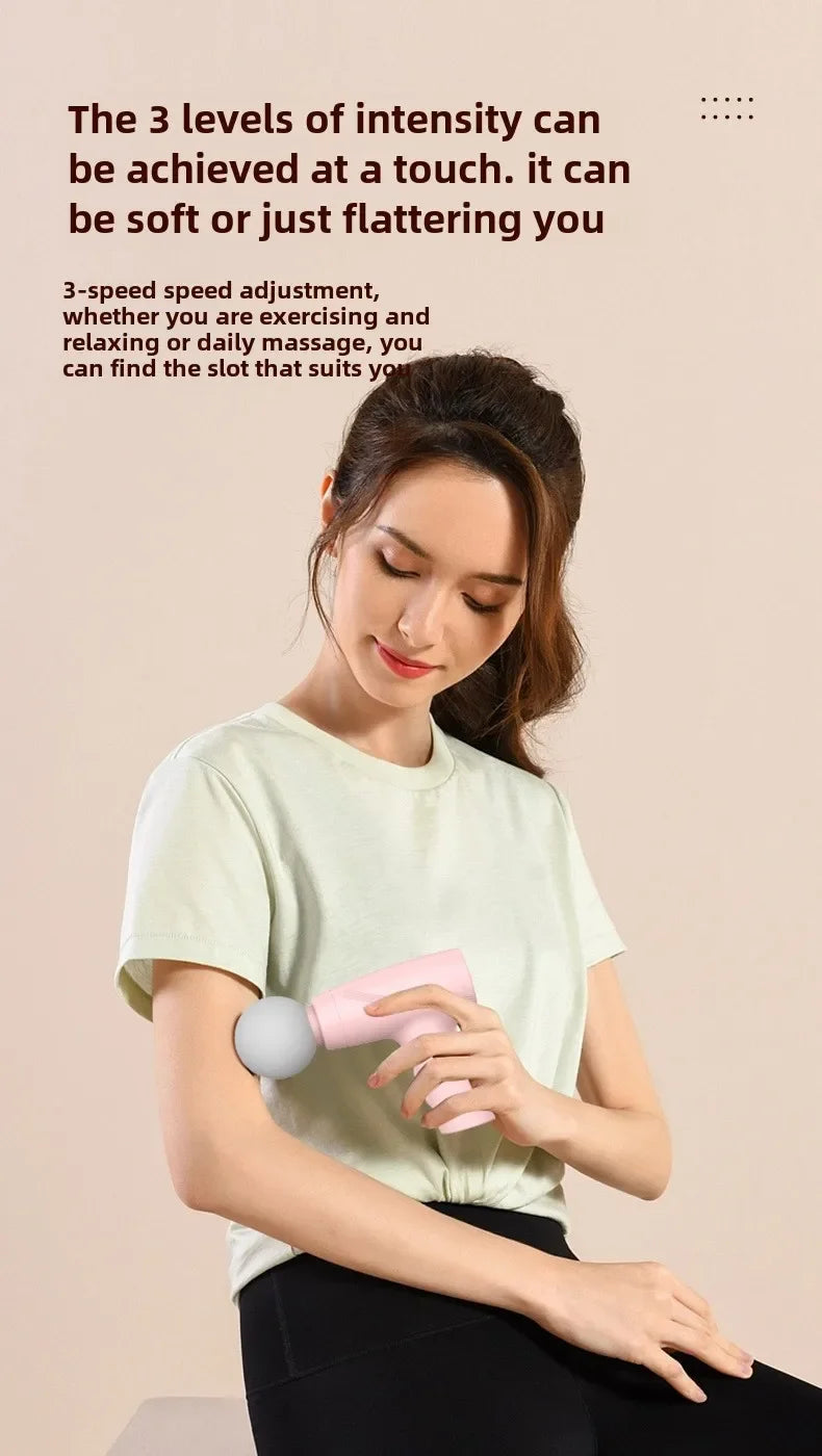 Mini pistolet de massage portable