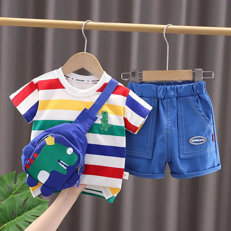 Ensemble Dinosaure 3 Pièces Enfant Été