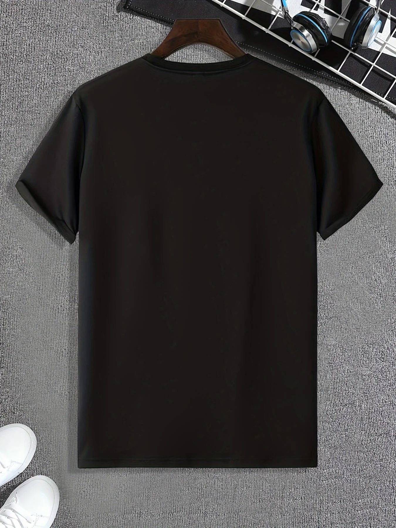 T-Shirt Homme Coton Imprimé Casual