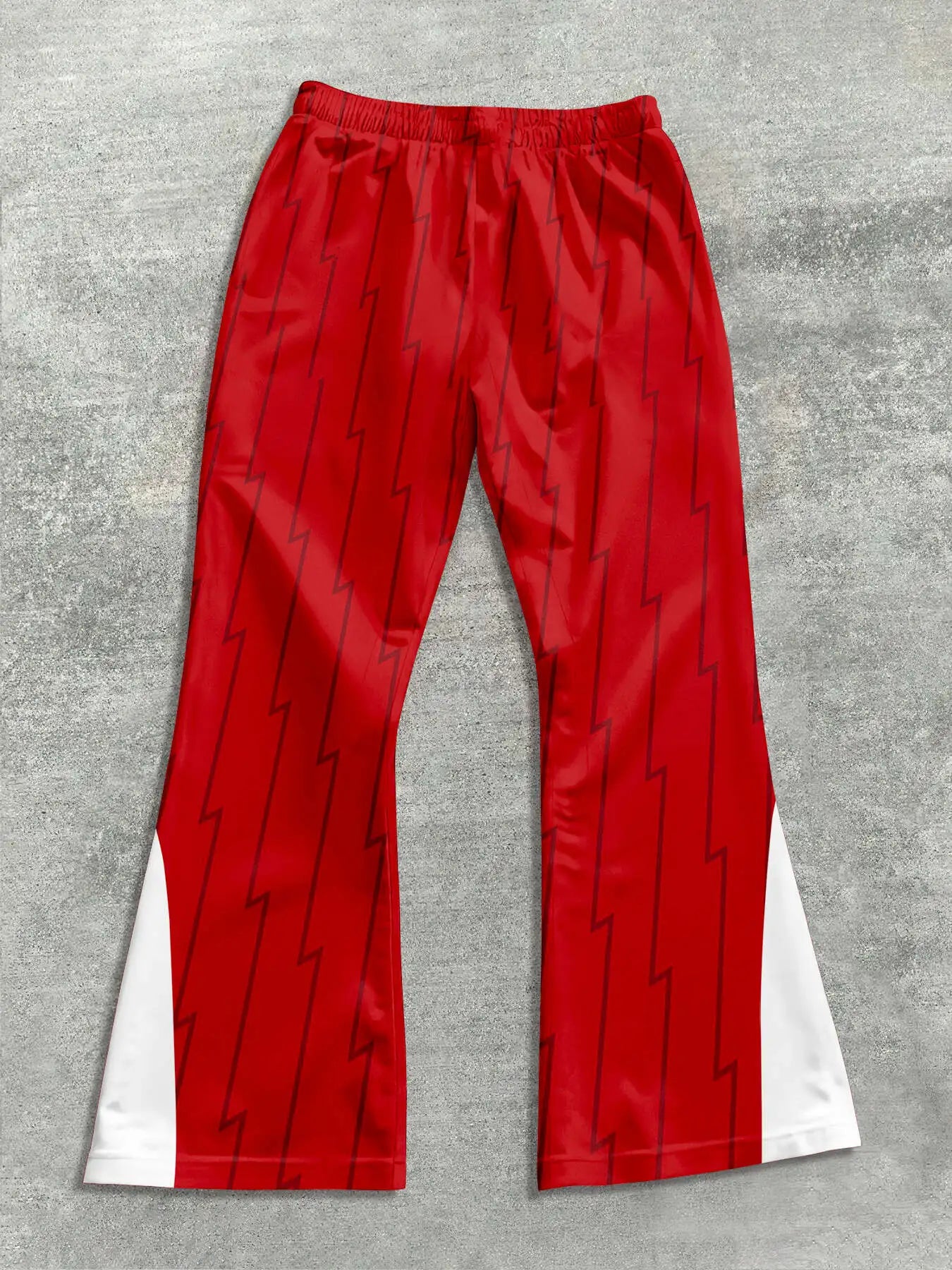 Y2k Flared Pants Men Loose 3D Print Trousers Casual Sweatpants Mid Waist Sporty Female Clothes Streetwear Hip Hop Vintage Pants