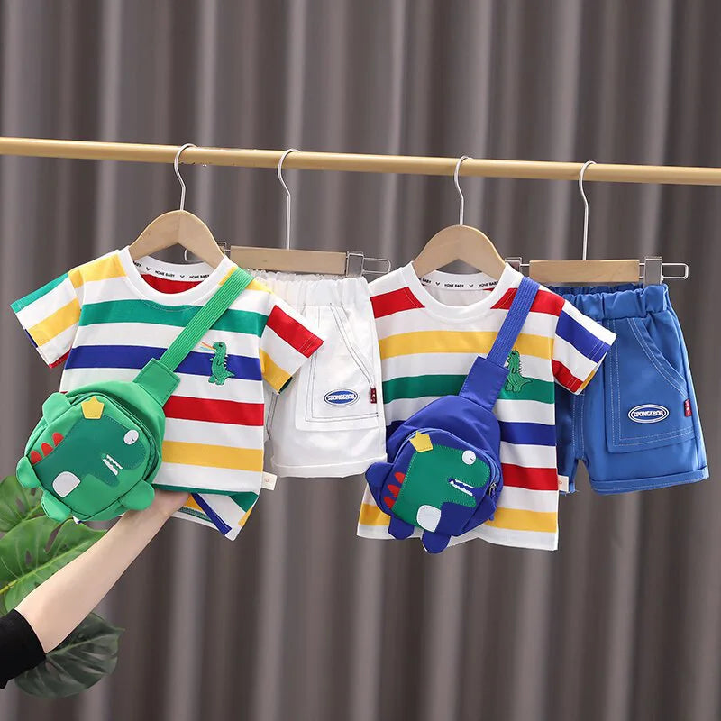 Ensemble Dinosaure 3 Pièces Enfant Été