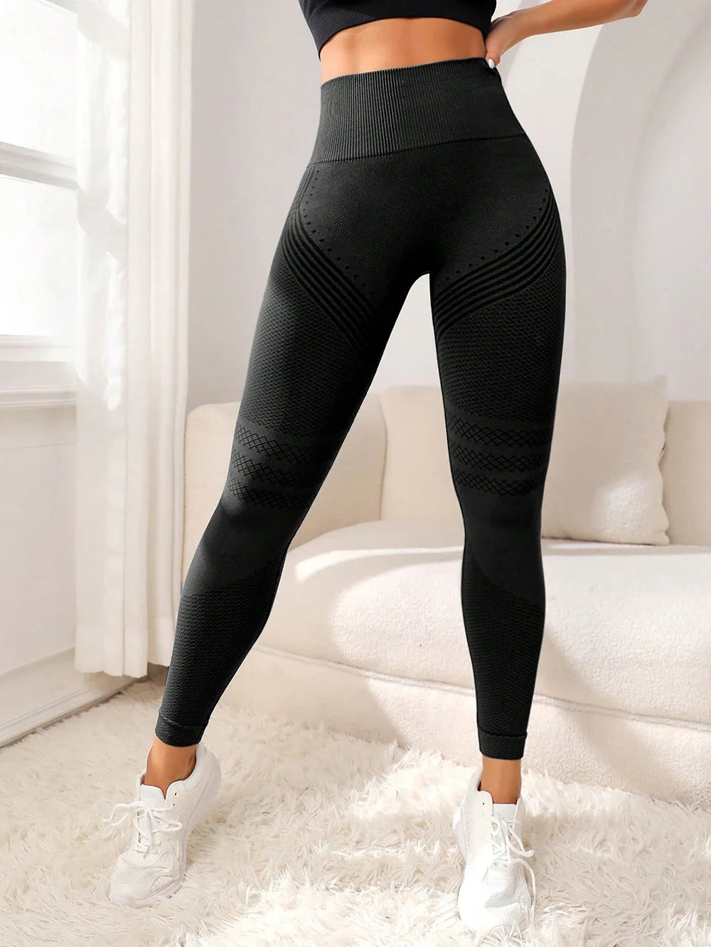 Legging Fitness Taille Haute Push-Up Femme