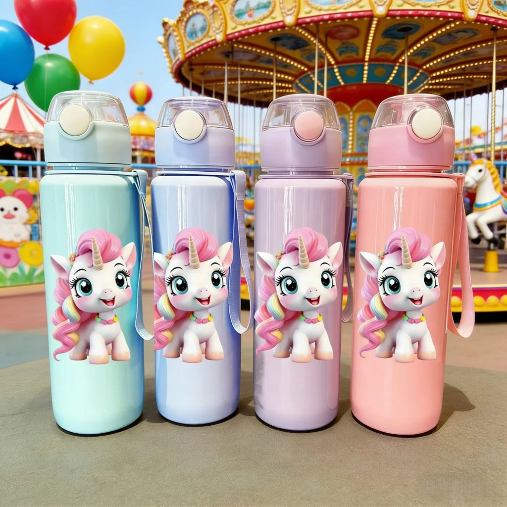 Gourde Licorne 700ml Anti-Fuite