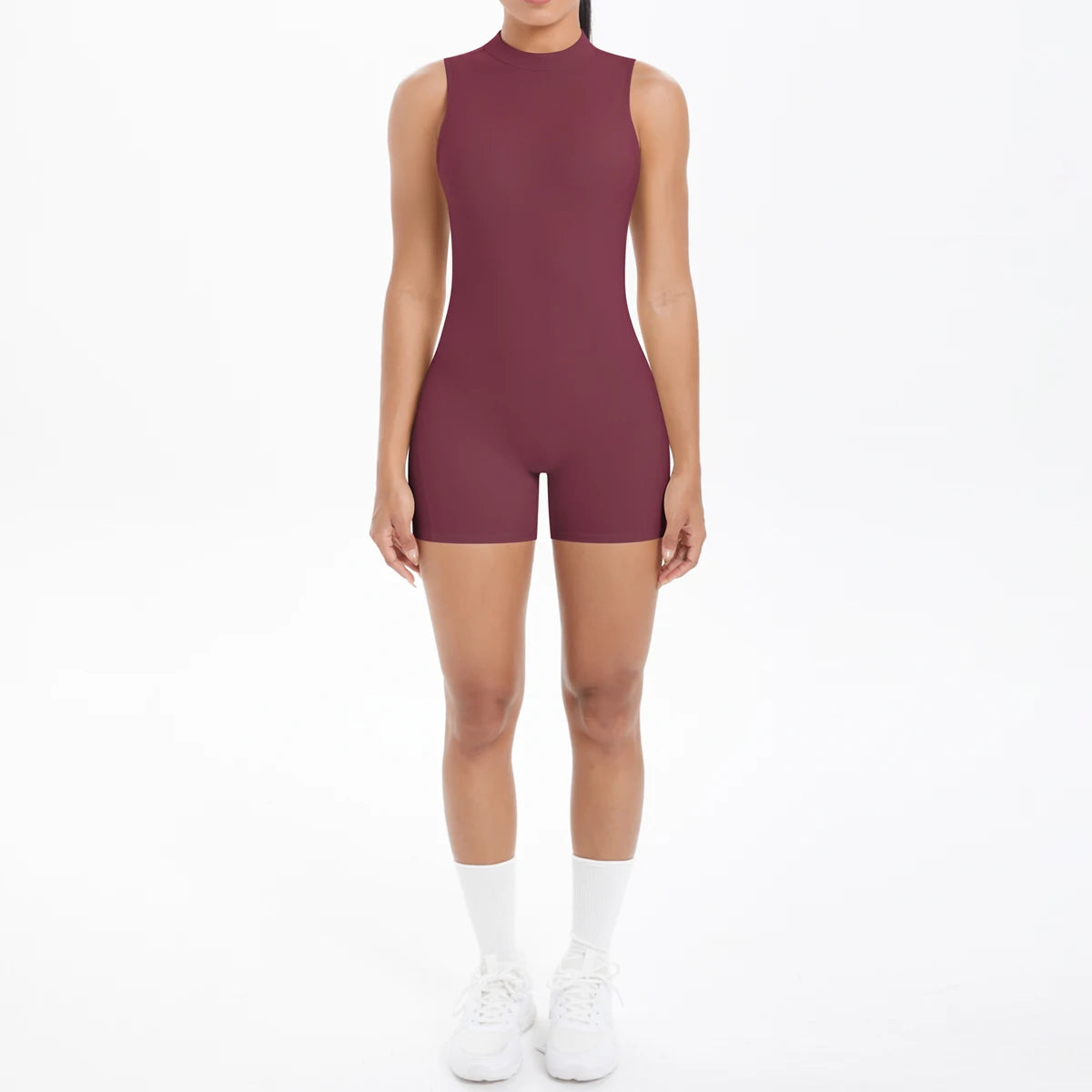 Combinaison Yoga Sans Manches Dos Nu Femme