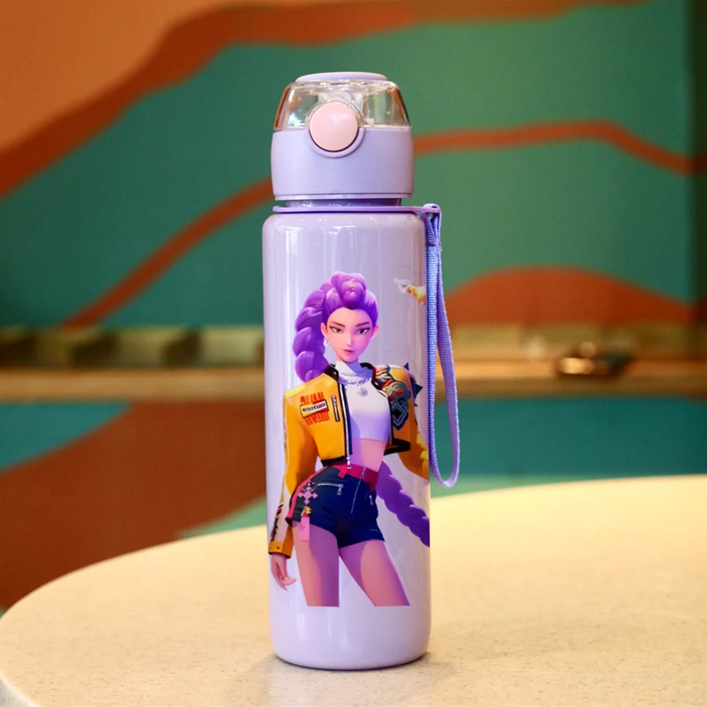 Gourde Motif Fille 700ml Résistante