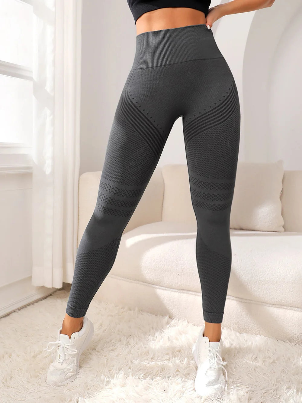 Legging Fitness Taille Haute Push-Up Femme