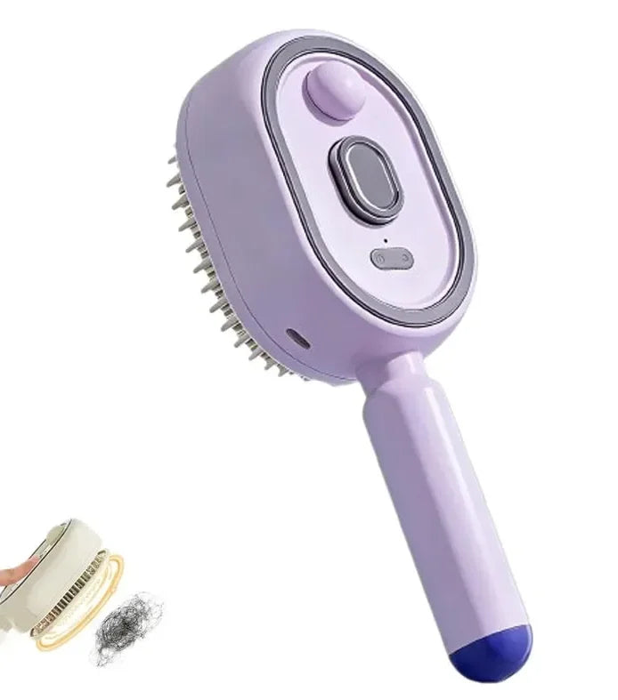 Peigne Masseur Crânien Électrique avec Spray