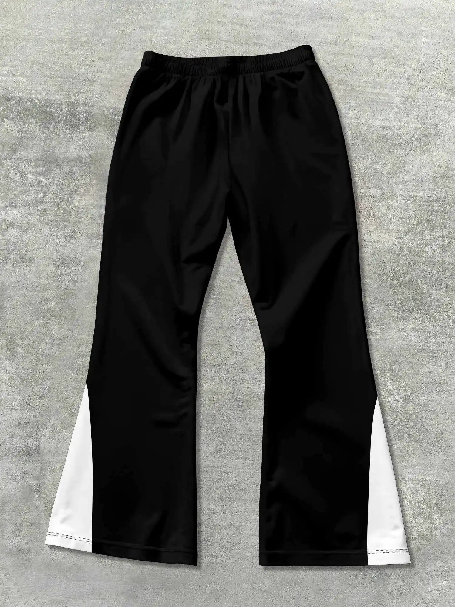 Pantalon Évasé Y2K Imprimé 3D Streetwear