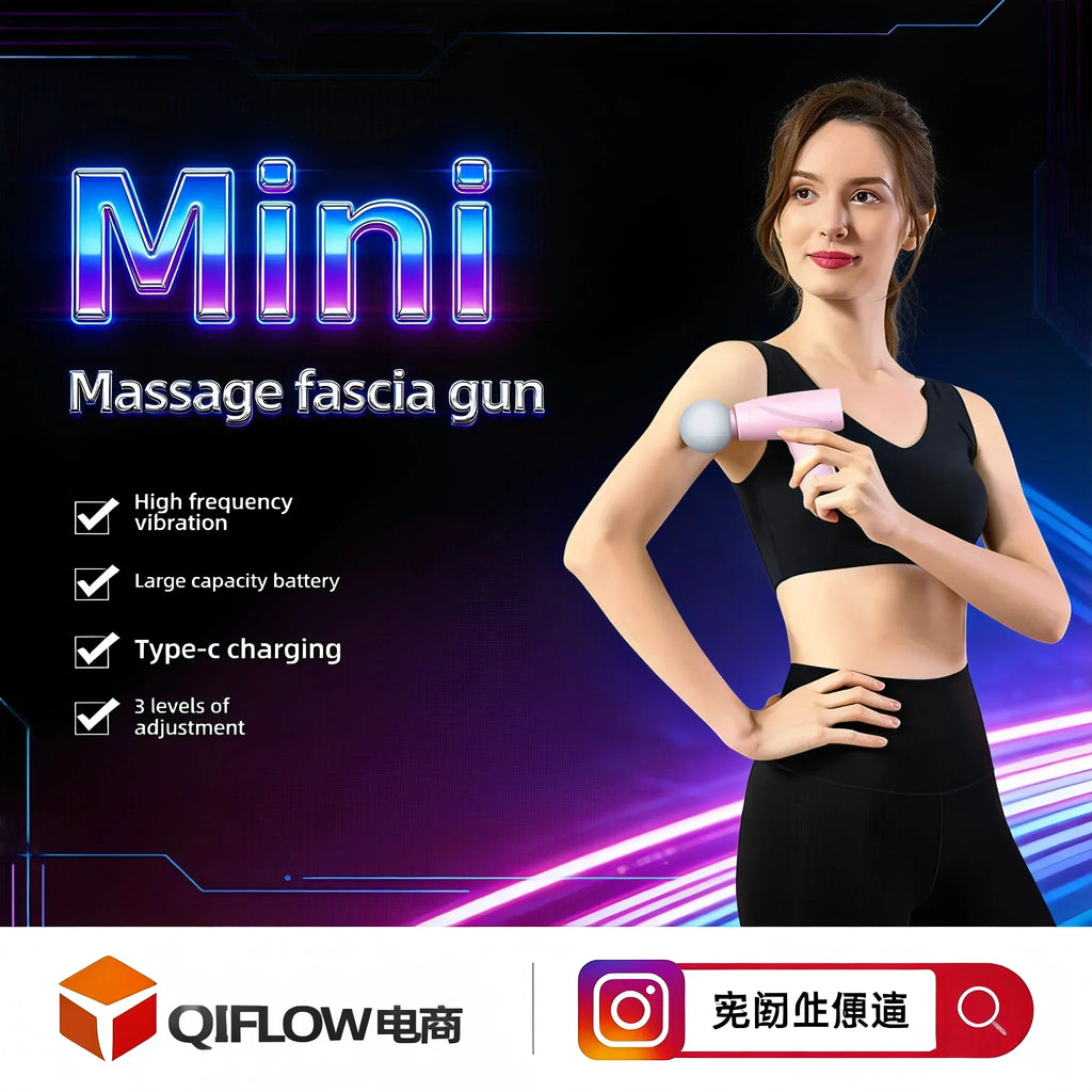 Mini pistolet de massage portable