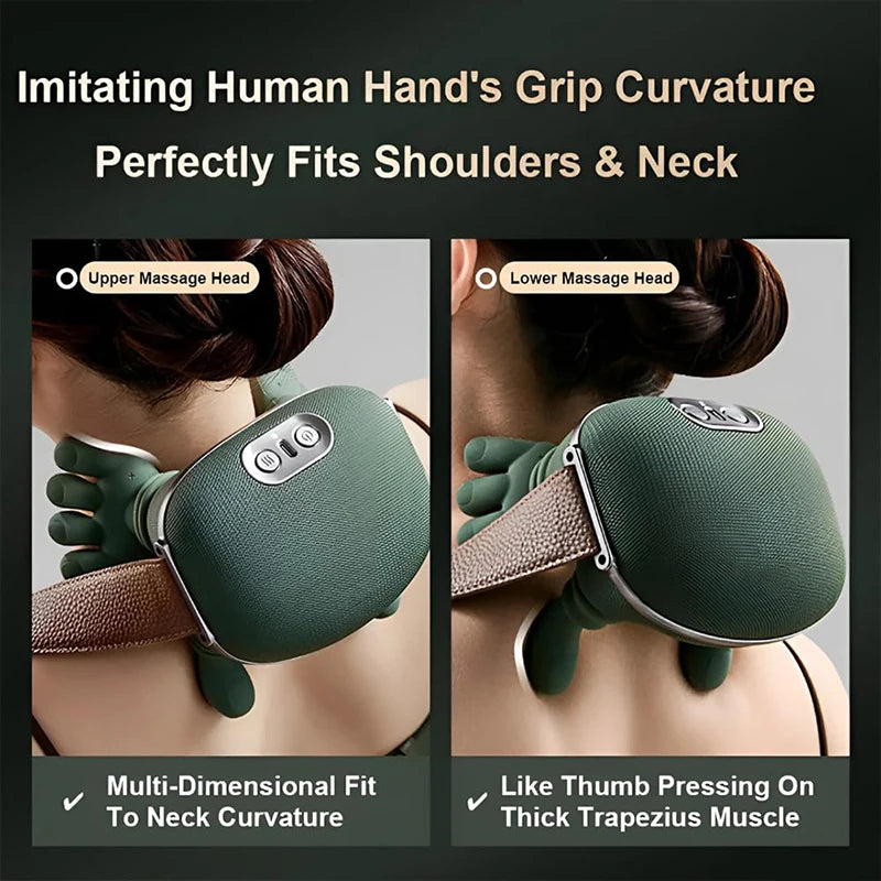 Masseur Nuque et Épaules Shiatsu Chauffant N7