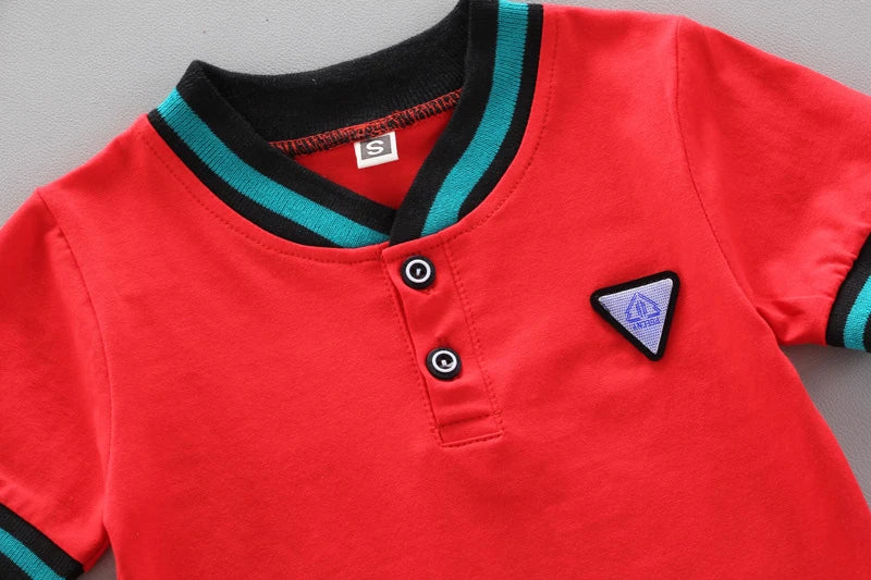 Ensemble Polo Bébé Garçon Coton Été