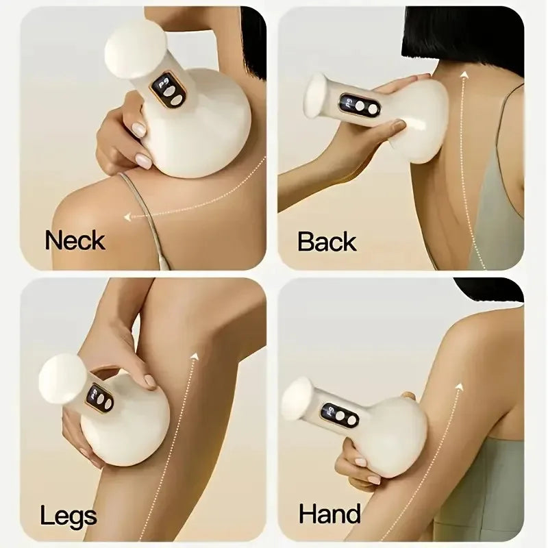Masseur Ventouse Électrique Gua Sha Rechargeable