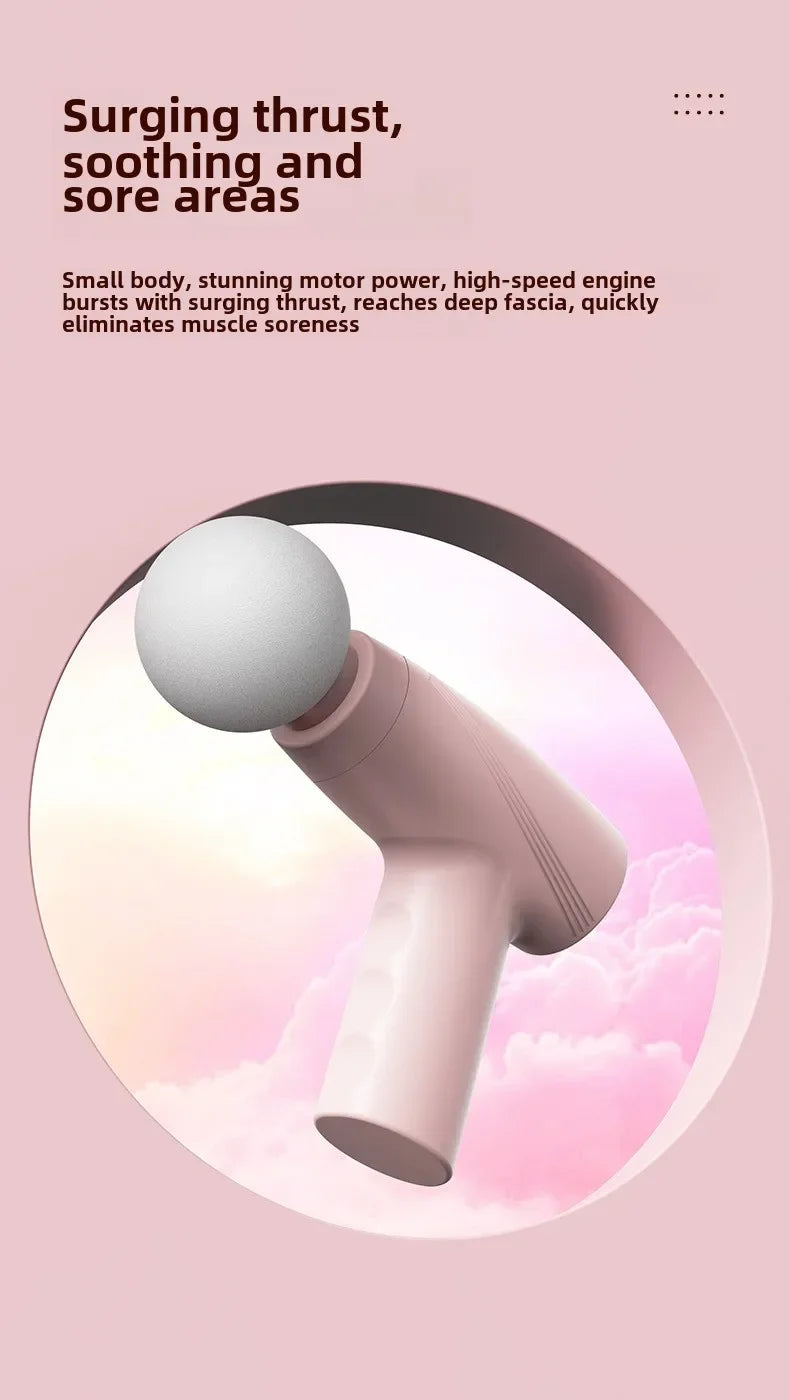 Mini pistolet de massage portable