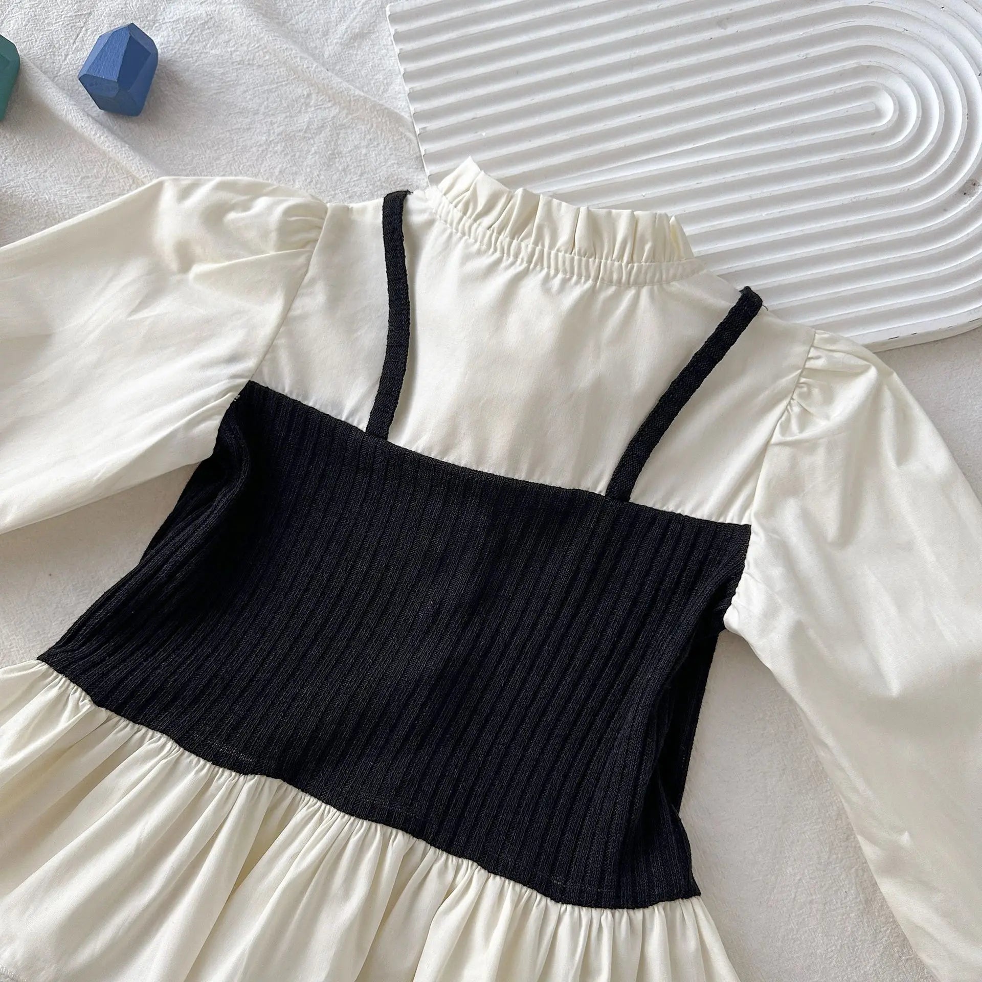 Ensemble Fille Chemise et Pantalon Évasé