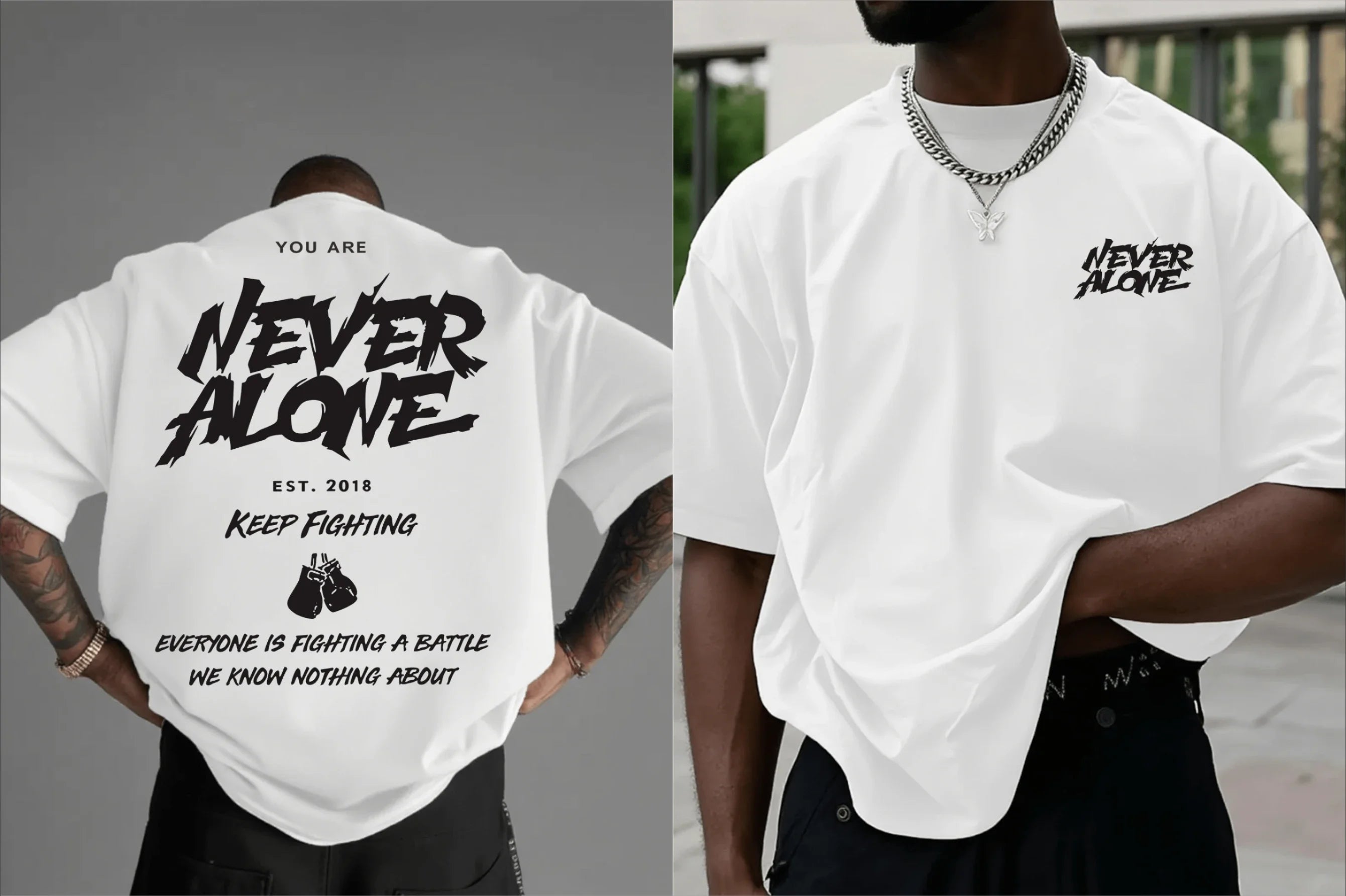 T-shirt Homme Motivation Boxe
