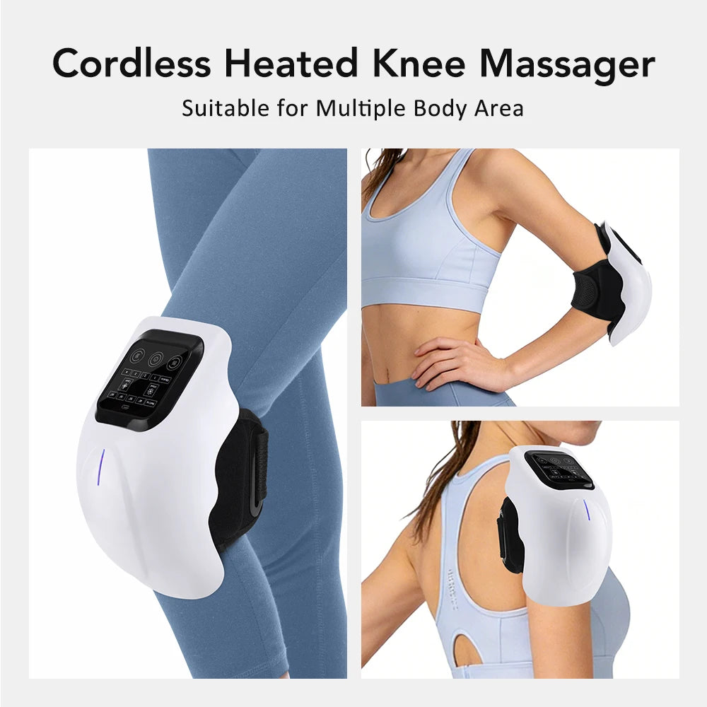 Masseur de Genou Chauffant Lumière Infrarouge