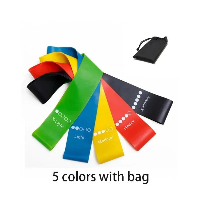 Lot de 5 bandes de résistance élastiques
