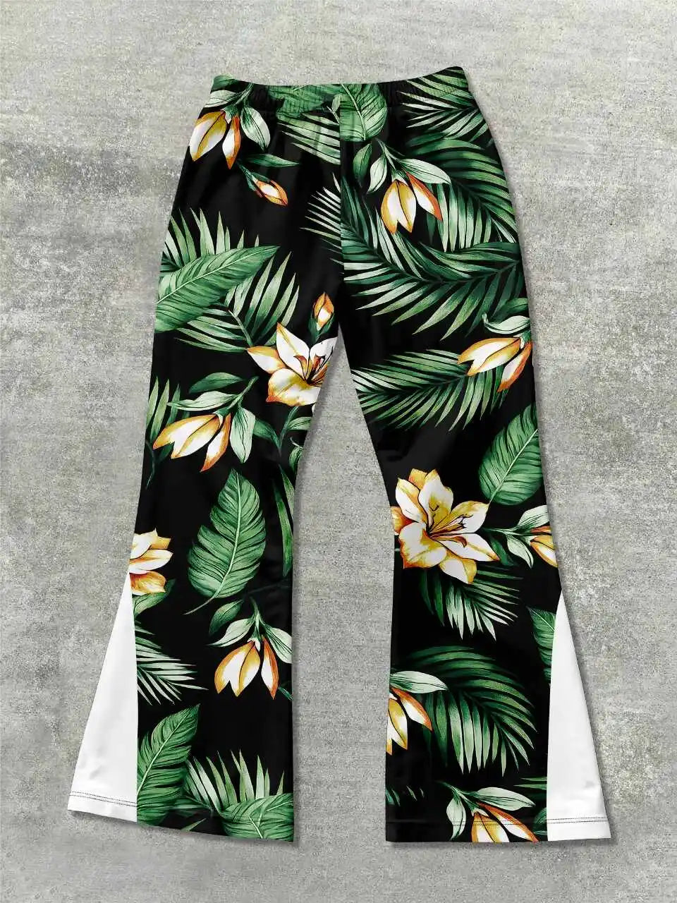 Pantalon Évasé Y2K Imprimé 3D Streetwear