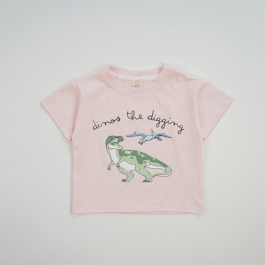 T-shirt Enfant Dinosaure Coton