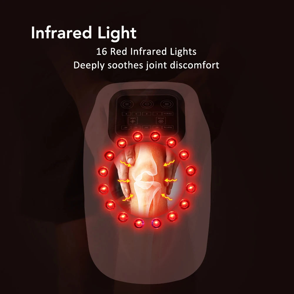 Masseur de Genou Chauffant Lumière Infrarouge