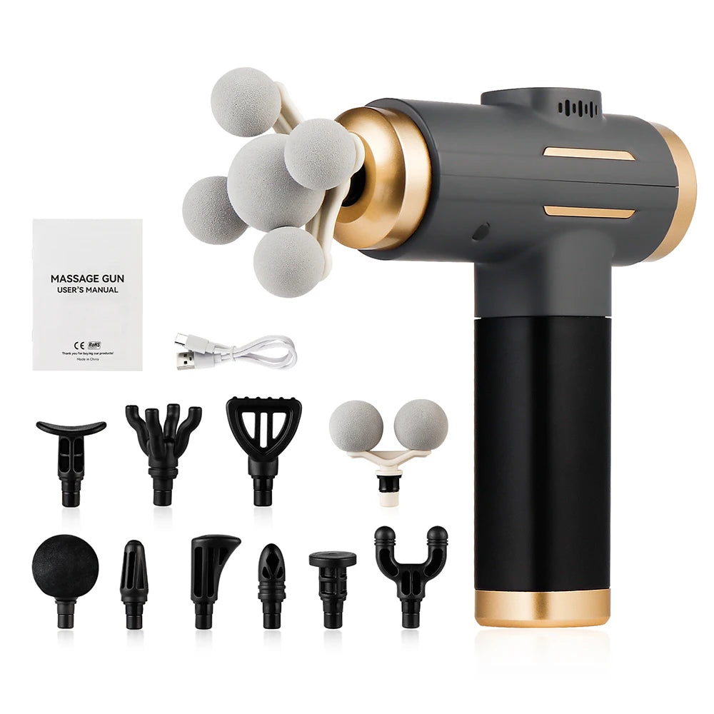 Pistolet de massage 11-en-1