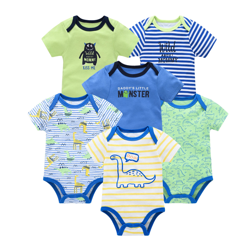 Lot Bodys Bébé Fille Coton Floral