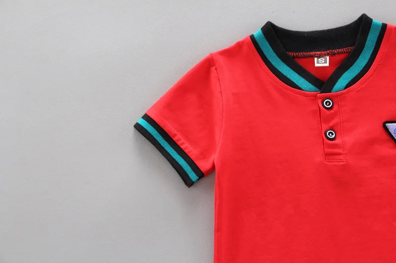 Ensemble Polo Bébé Garçon Coton Été