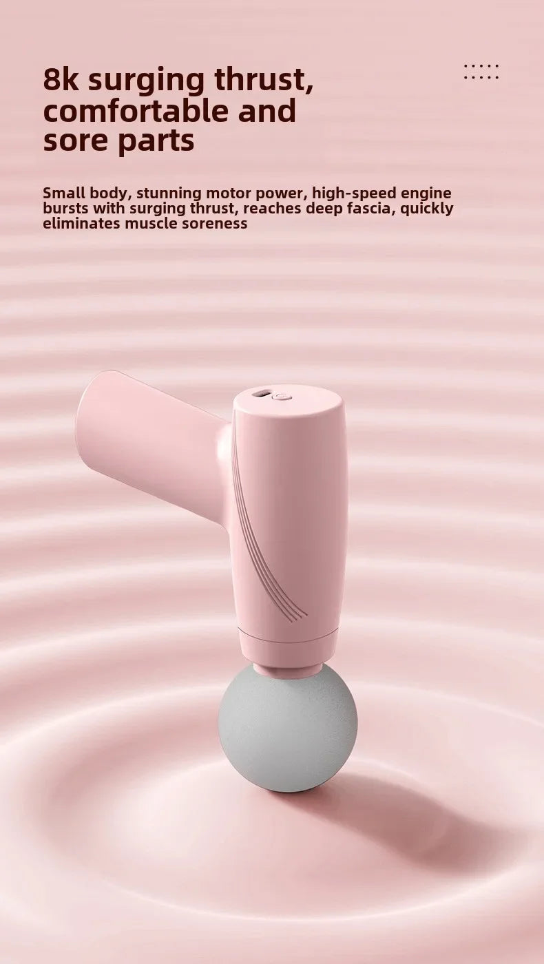 Mini pistolet de massage portable