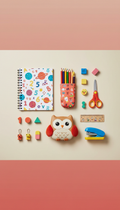 Set de Papeterie Ludique et Colorée