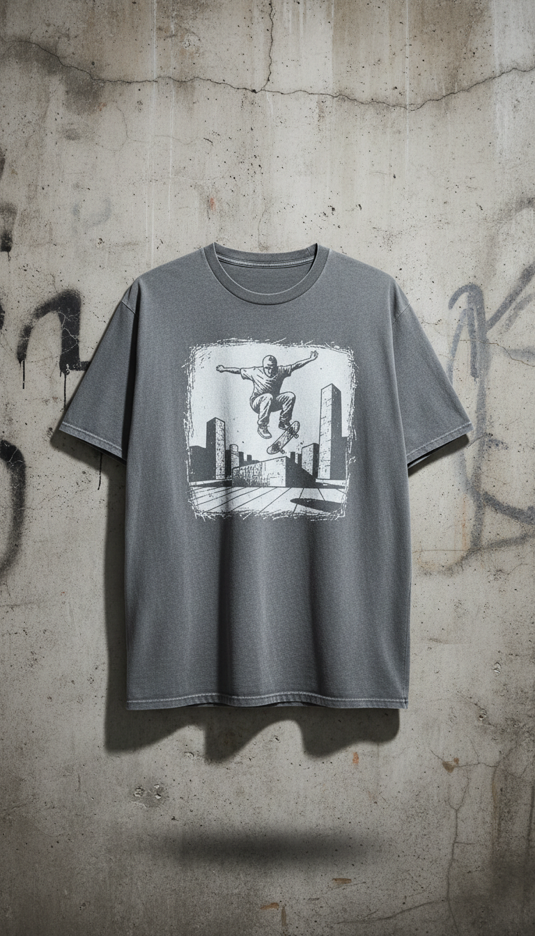 T-Shirt Graphique Skateboard